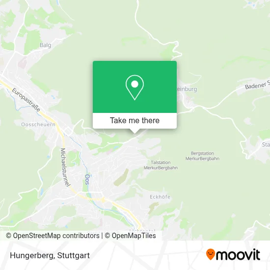 Hungerberg map