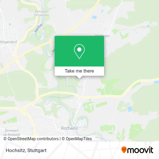 Hochsitz map
