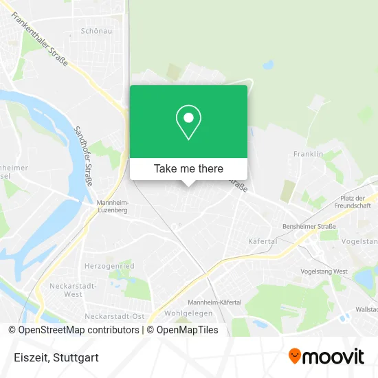 Eiszeit map