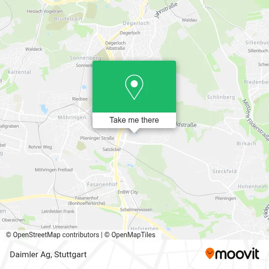 Daimler Ag map