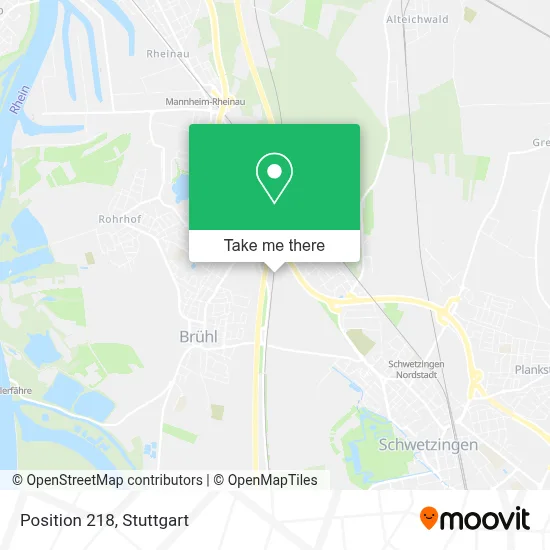 Position 218 map