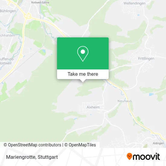 Mariengrotte map