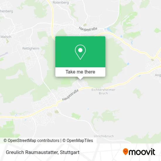 Greulich Raumaustatter map