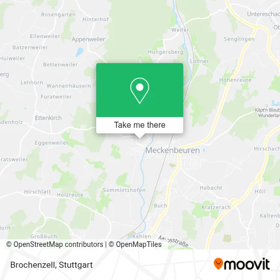 Brochenzell map