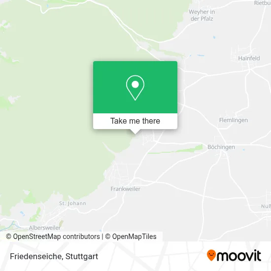 Friedenseiche map