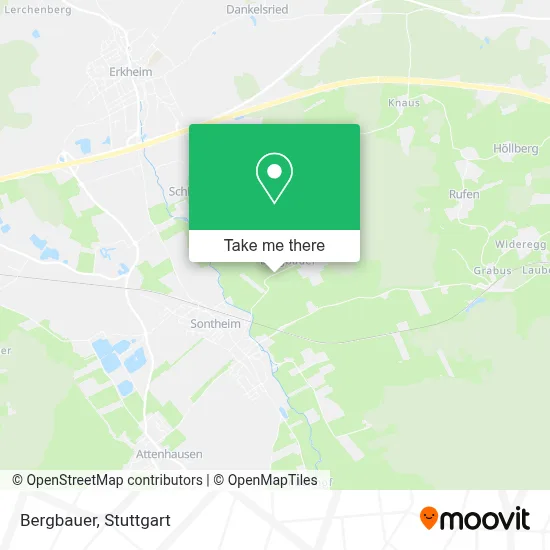 Bergbauer map