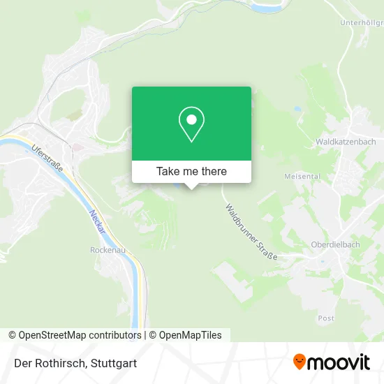 Der Rothirsch map