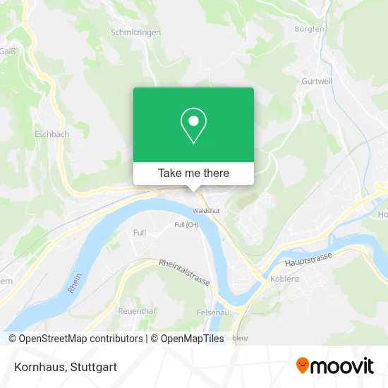 Kornhaus map