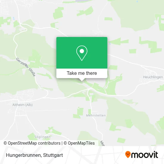 Hungerbrunnen map