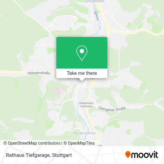 Rathaus Tiefgarage map