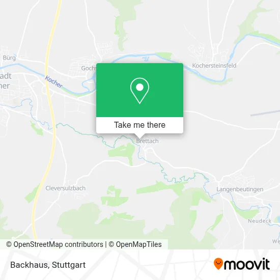 Backhaus map