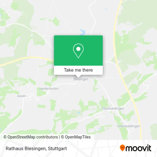 Rathaus Biesingen map