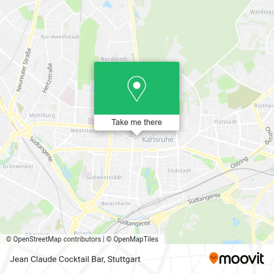 Jean Claude Cocktail Bar map