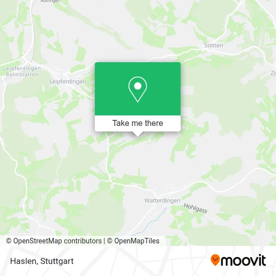 Haslen map