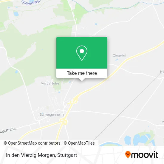 In den Vierzig Morgen map