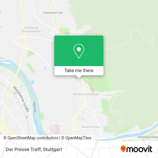 Der Presse Treff map