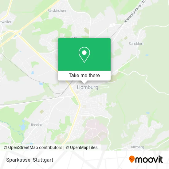 Sparkasse map
