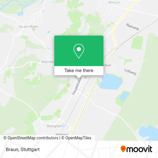 Braun map