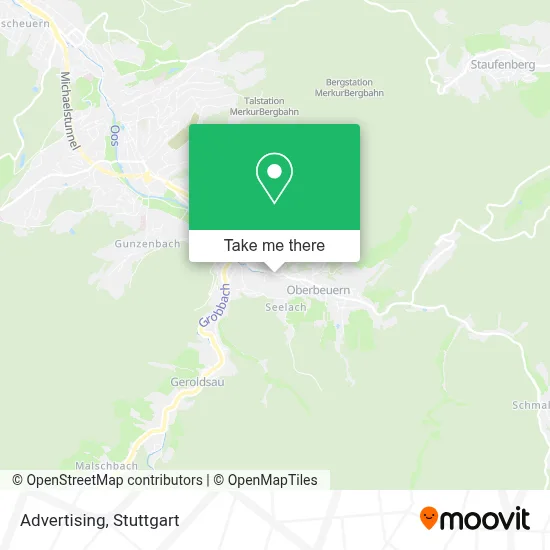 Advertising map