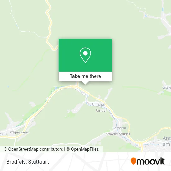 Brodfels map