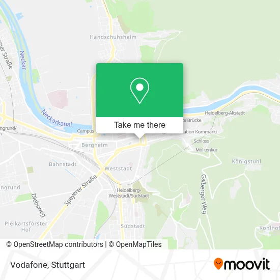 Vodafone map