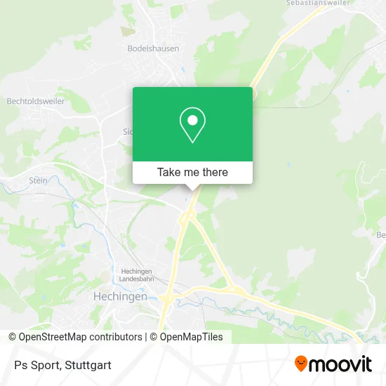 Ps Sport map