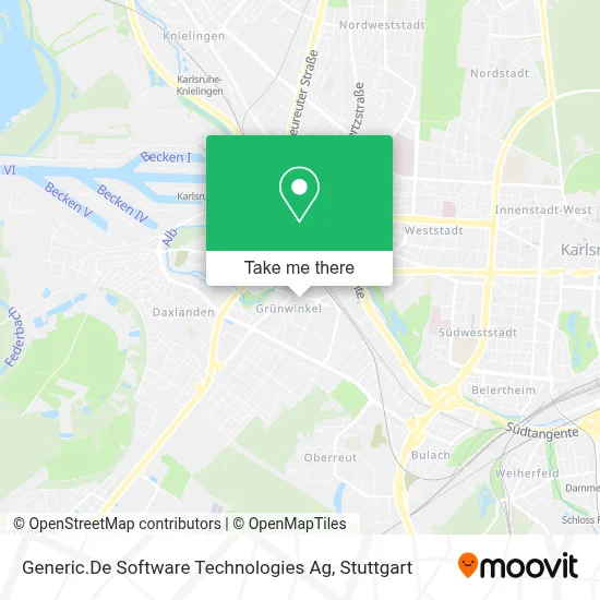 Generic.De Software Technologies Ag map