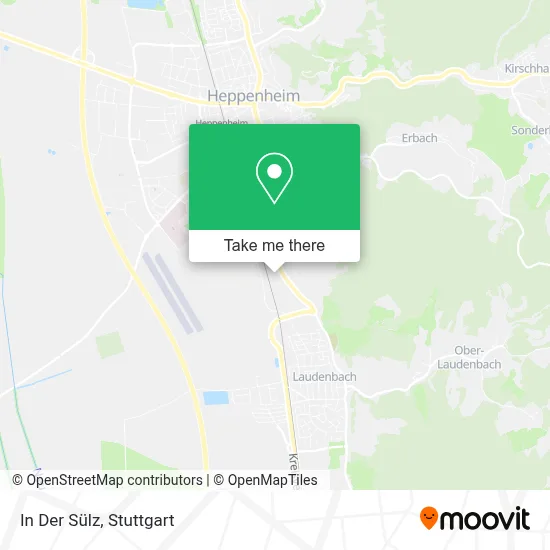 In Der Sülz map