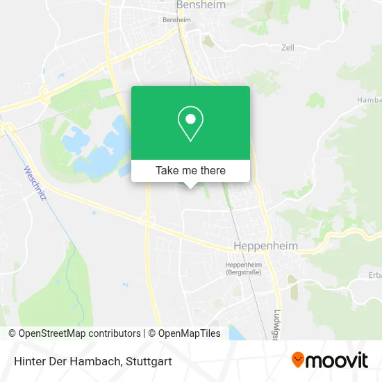 Hinter Der Hambach map