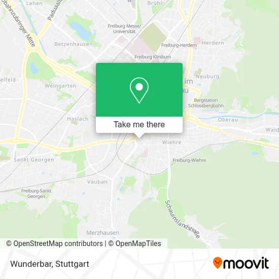 Wunderbar map