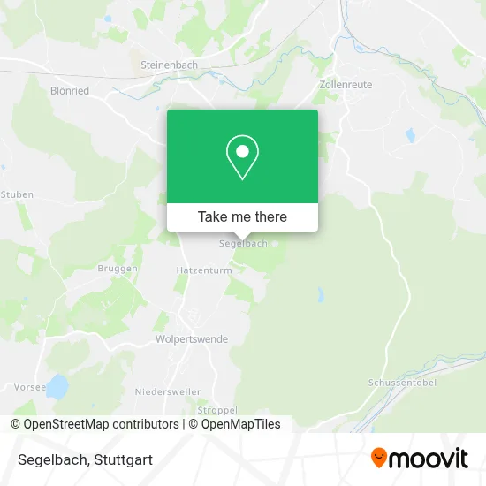 Segelbach map