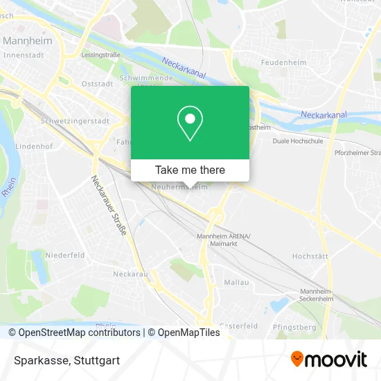 Sparkasse map
