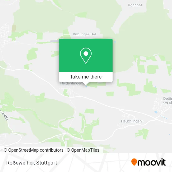 Rößeweiher map
