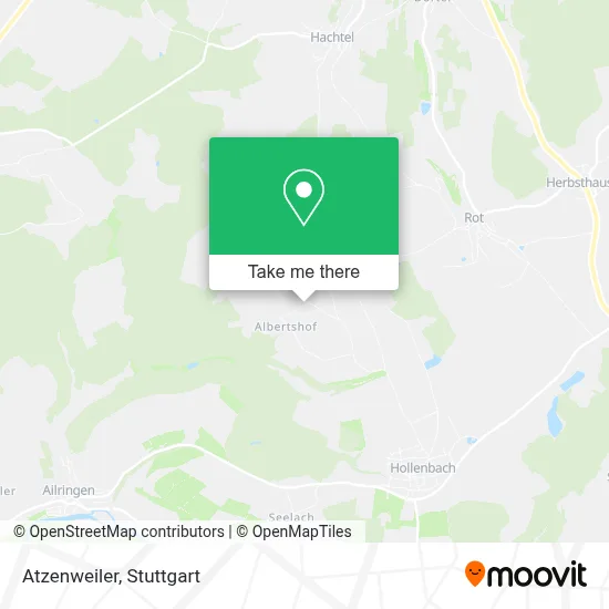 Atzenweiler map