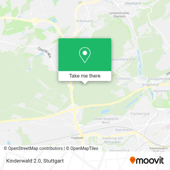 Kinderwald 2.0 map