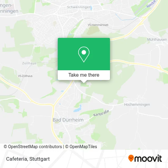 Cafeteria map