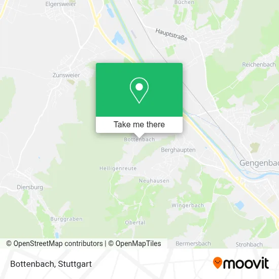 Bottenbach map