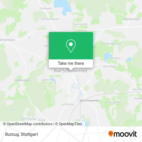 Butzug map