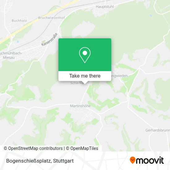 Bogenschießsplatz map