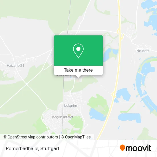 Römerbadhalle map