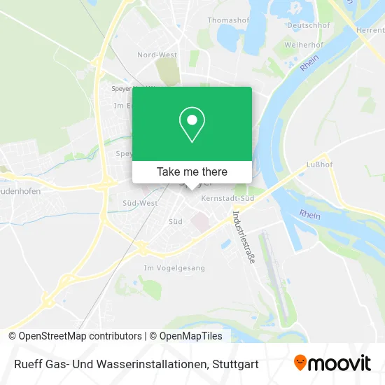 Rueff Gas- Und Wasserinstallationen map