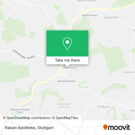 Raban-Apotheke map