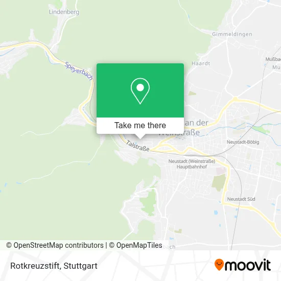 Rotkreuzstift map