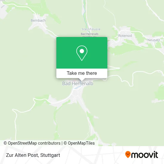 Zur Alten Post map