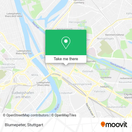Blumepeter map