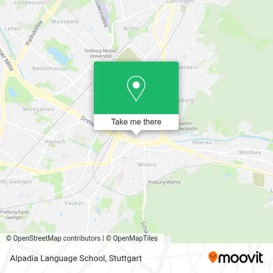 Alpadia Language School map