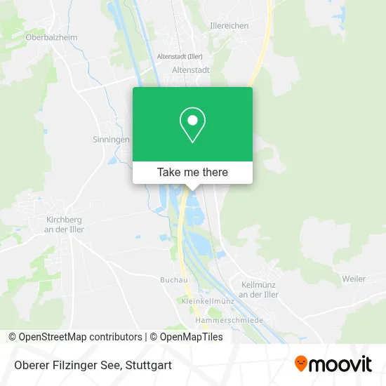 Oberer Filzinger See map