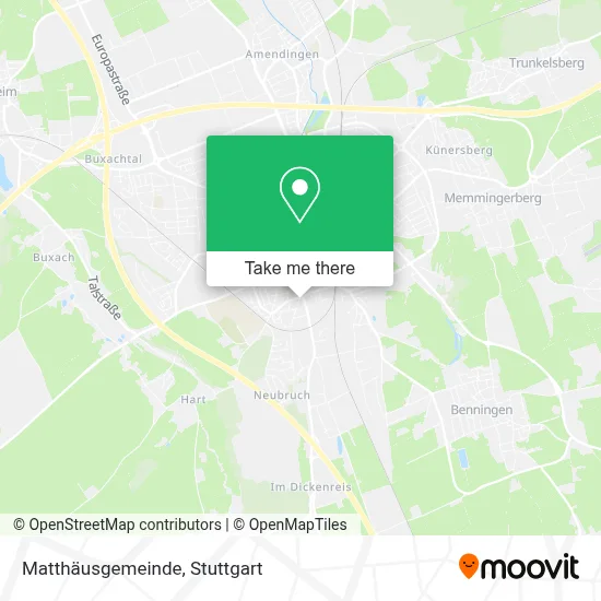 Matthäusgemeinde map