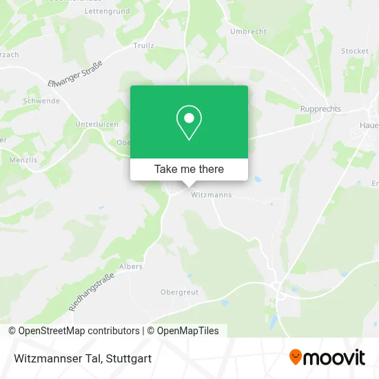 Witzmannser Tal map