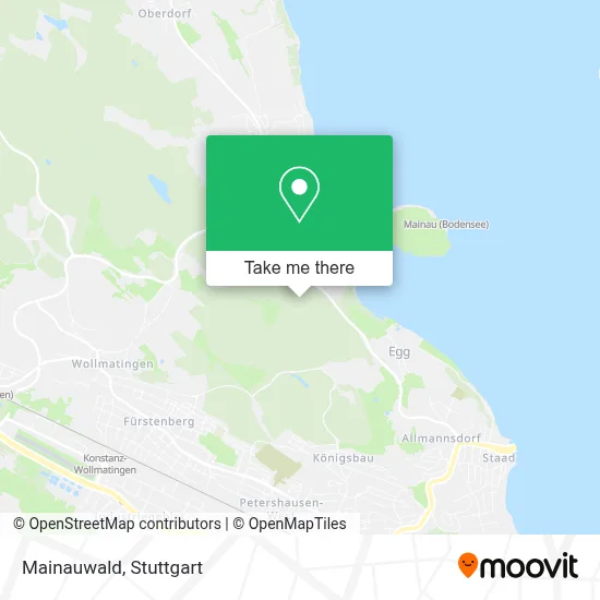 Mainauwald map